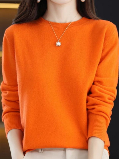 Edda | Elegant strikpullover med blød maske og moderne pasform