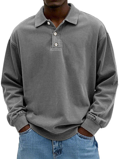 Elegant Stilfuld Premium Polo Sweater