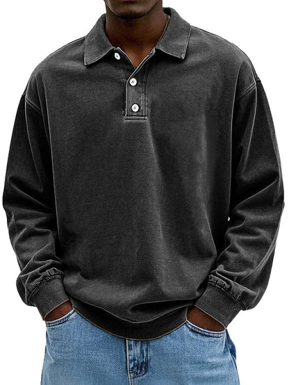 Elegant Stilfuld Premium Polo Sweater