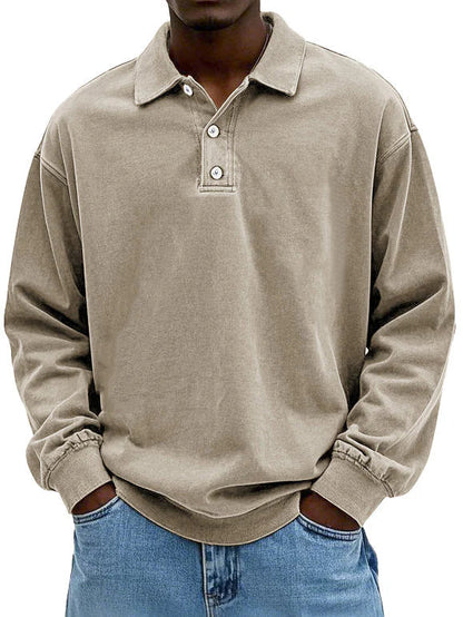 Elegant Stilfuld Premium Polo Sweater
