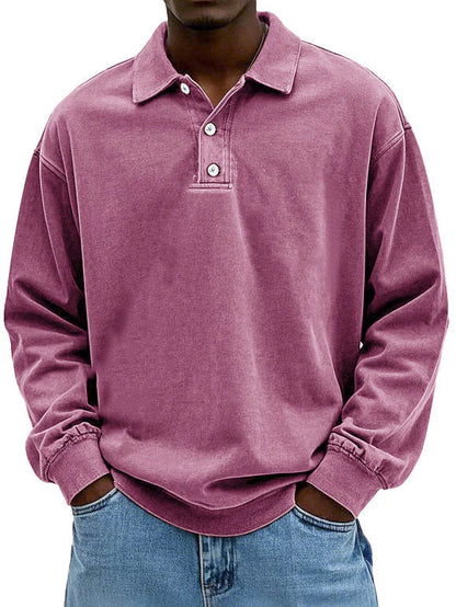 Elegant Stilfuld Premium Polo Sweater