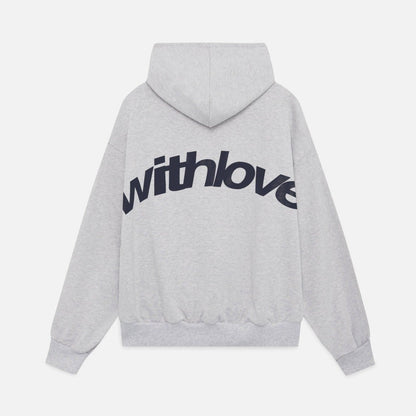 Liv | Oversized hoodie med kapuchon, snoretræk og kængurulommer