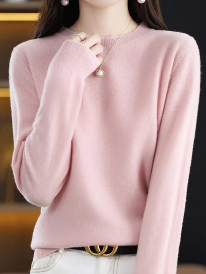 Edda | Elegant strikpullover med blød maske og moderne pasform