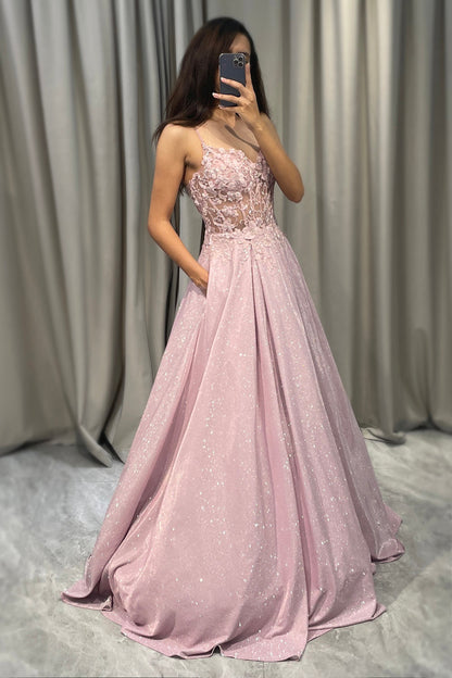 Dame Elegant Bryllupsgæst Broderet Maxi Kjole