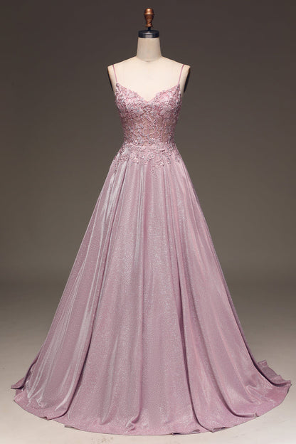 Dame Elegant Bryllupsgæst Broderet Maxi Kjole