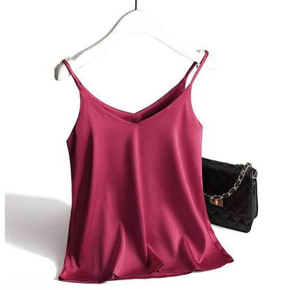 Moderne Elegant Tanktop i Bomuld