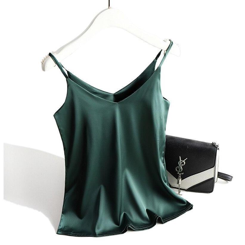 Moderne Elegant Tanktop i Bomuld