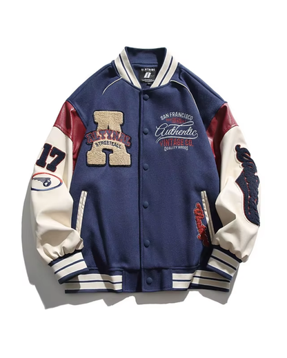 Afslappet Casual Herre Baseball Jakke
