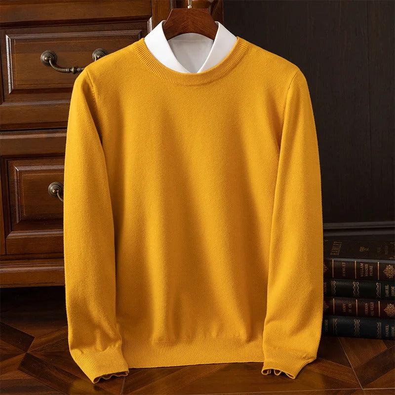 Moderne Varm Blød Elegant Uldsweater
