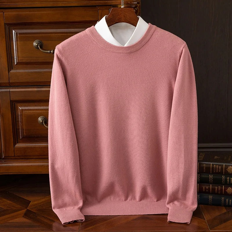 Moderne Varm Blød Elegant Uldsweater