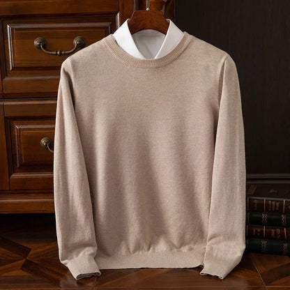 Moderne Varm Blød Elegant Uldsweater