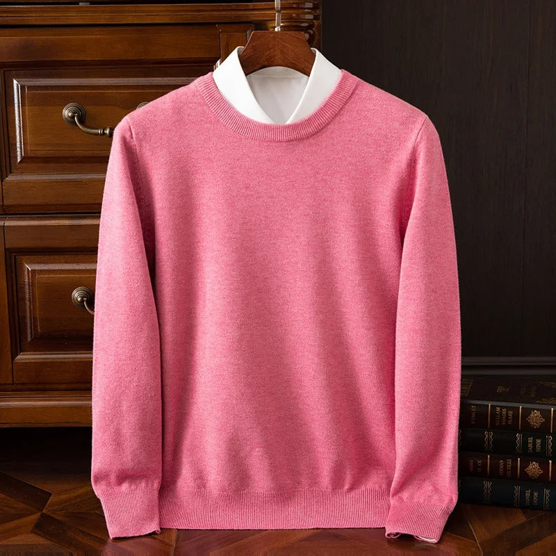 Moderne Varm Blød Elegant Uldsweater
