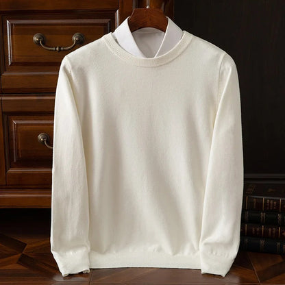 Moderne Varm Blød Elegant Uldsweater
