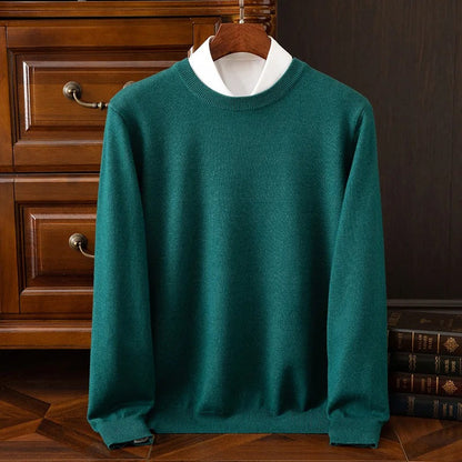 Moderne Varm Blød Elegant Uldsweater