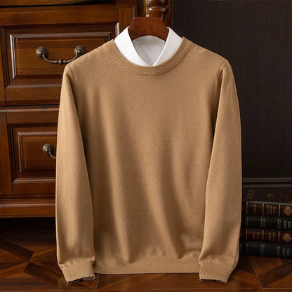Moderne Varm Blød Elegant Uldsweater