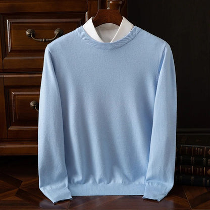 Moderne Varm Blød Elegant Uldsweater
