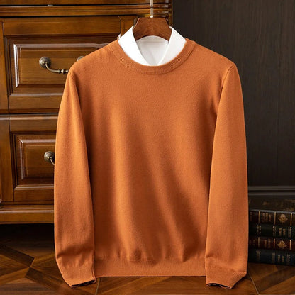 Moderne Varm Blød Elegant Uldsweater