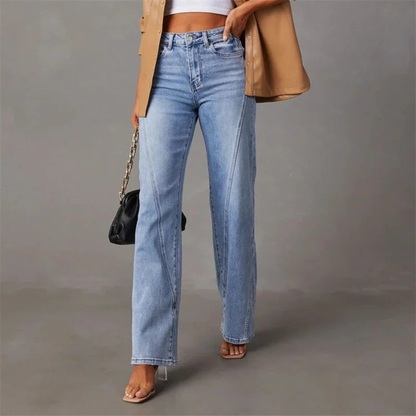 Dame Klassiske Lige Ben Denim Jeans
