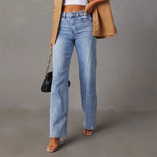 Dame Klassiske Lige Ben Denim Jeans