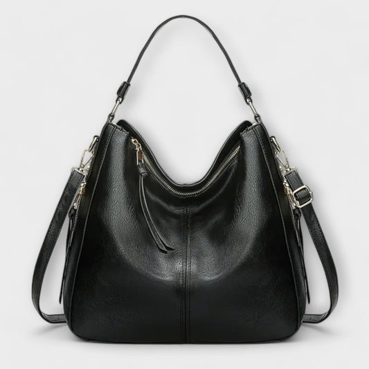 Birthe | Klassisk skuldertaske med justerbar rem og elegant finish