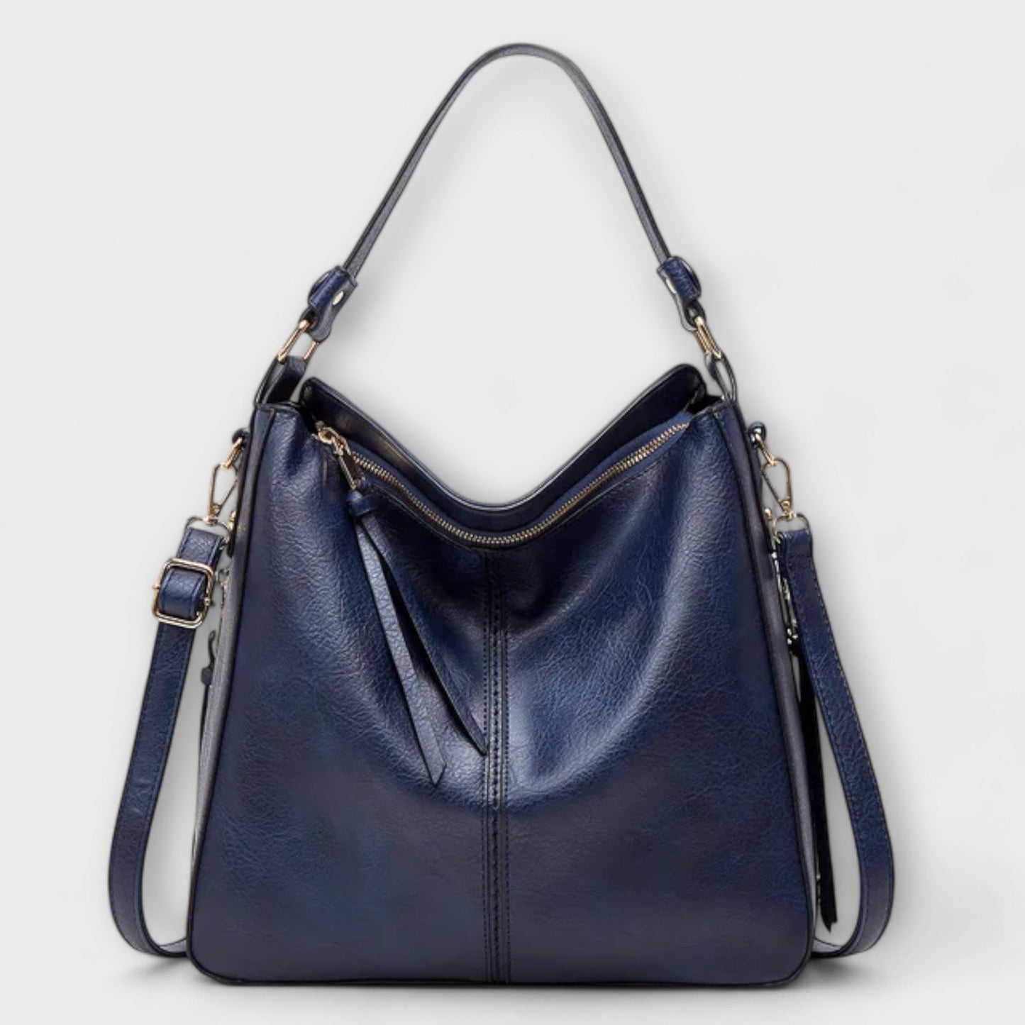 Birthe | Klassisk skuldertaske med justerbar rem og elegant finish