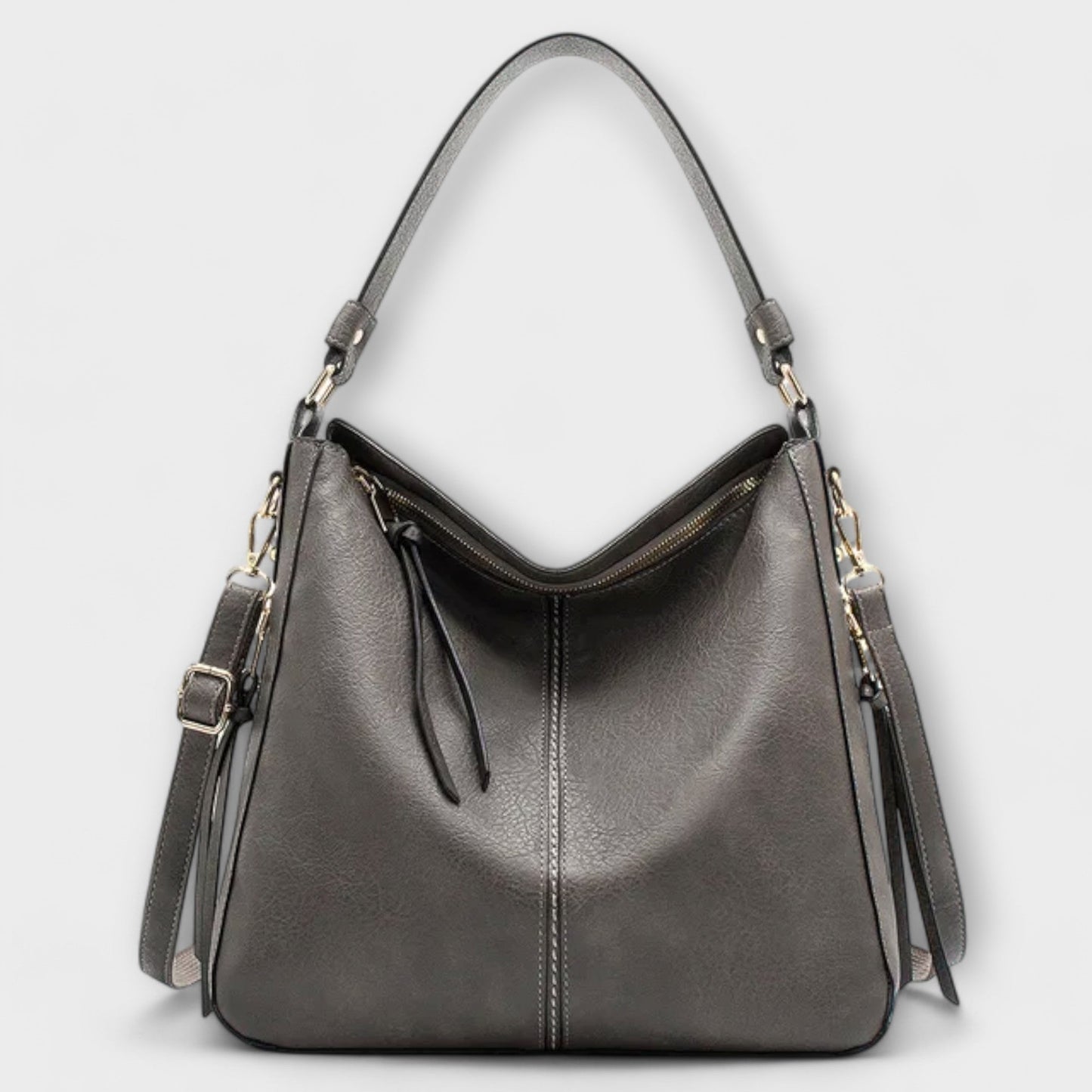 Birthe | Klassisk skuldertaske med justerbar rem og elegant finish